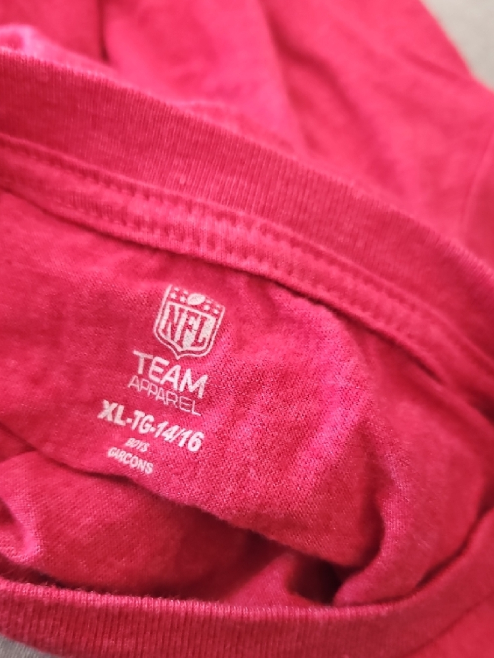 NFL San Francisco 49ers Red Graphic Tee - Picture 2 of 2